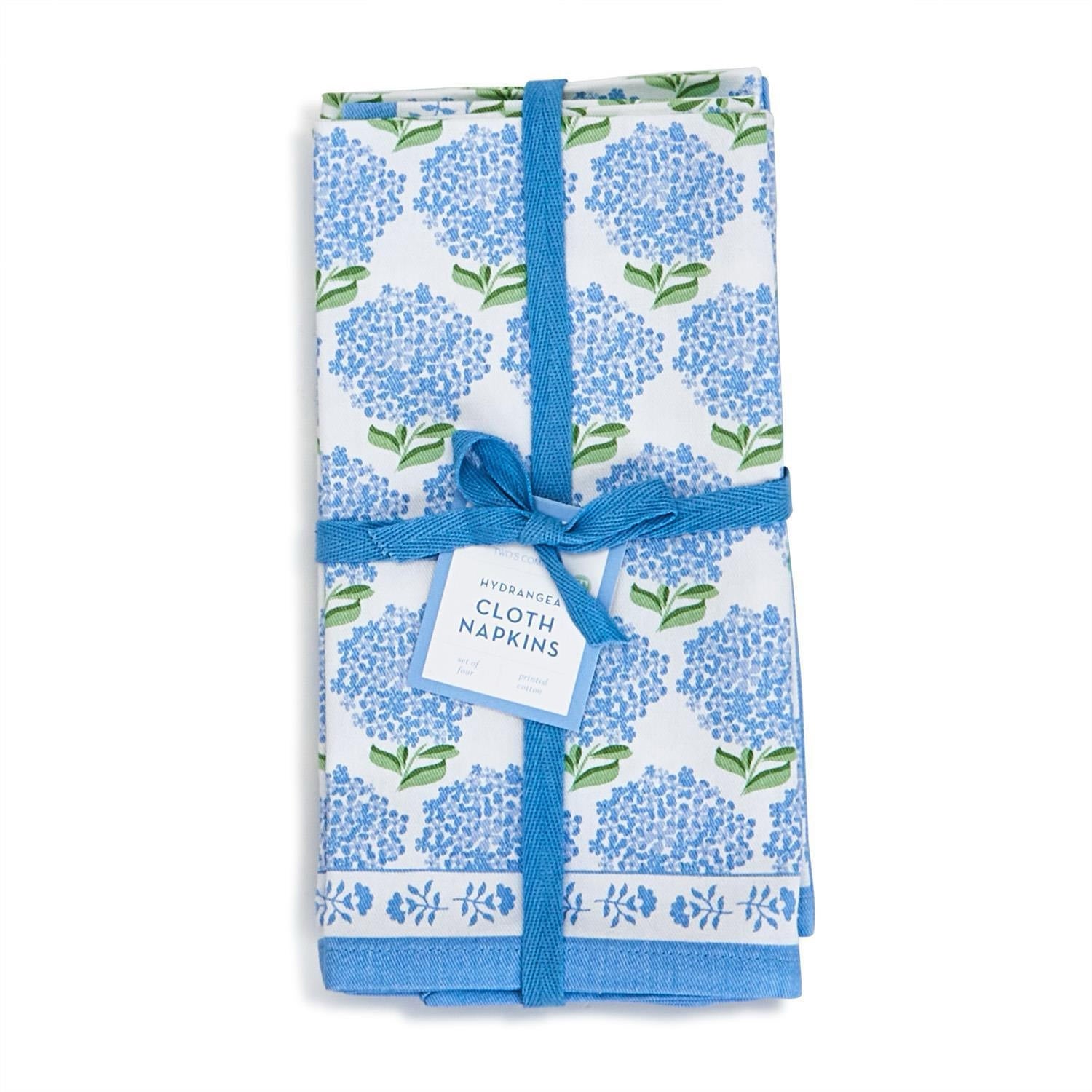 Hydrangea Cloth Napkins (Set of 4)