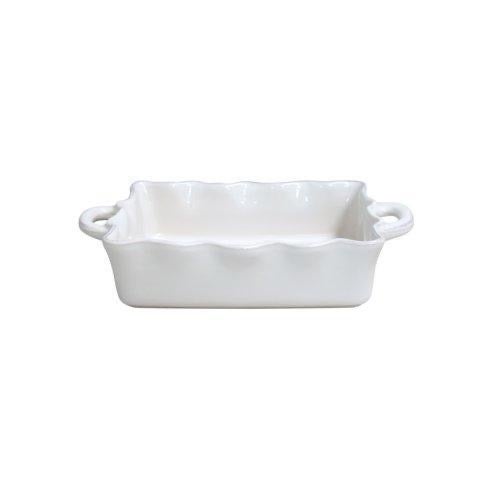 MEDIUM RECTANGLE RUFFLE BAKER COOK & HOST