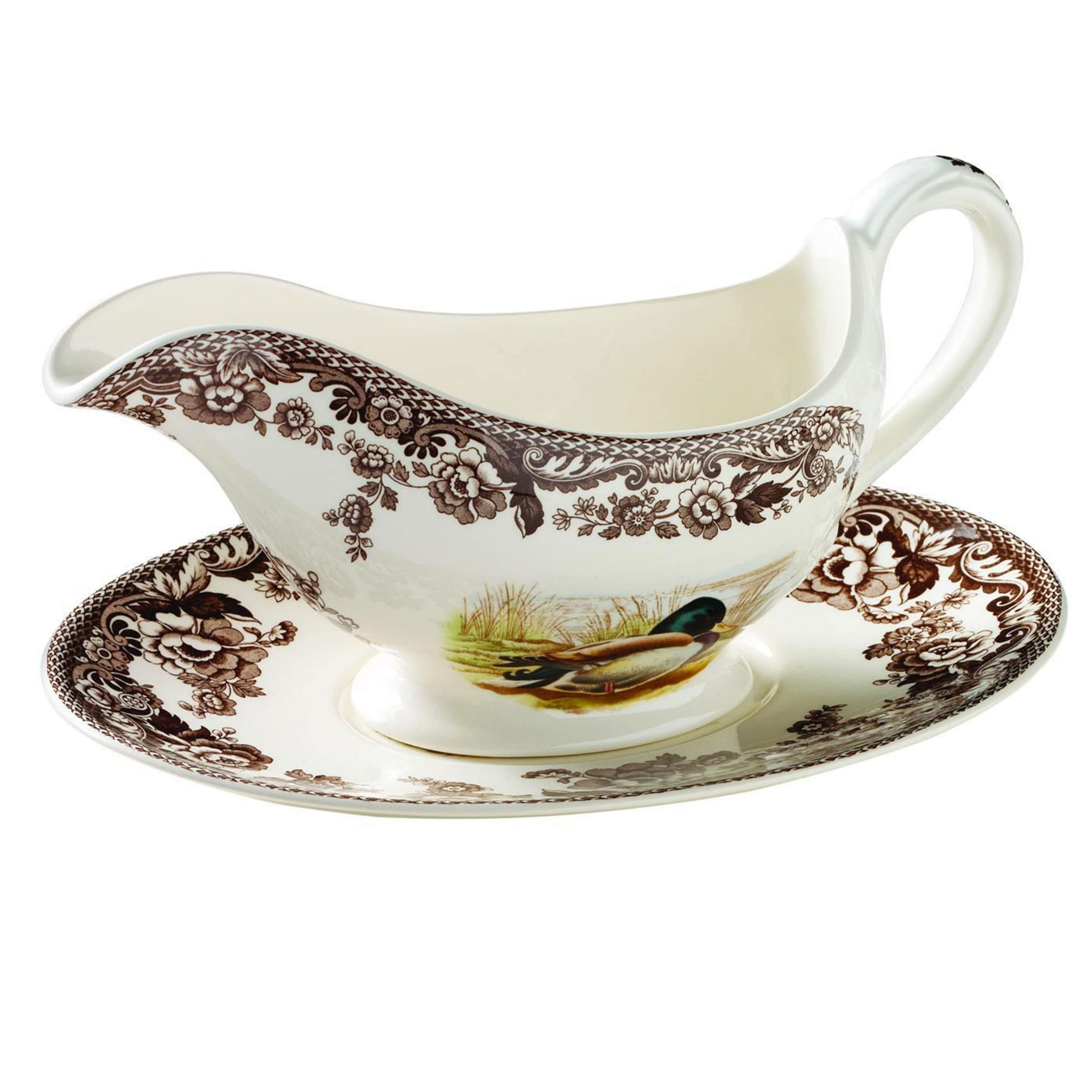 Woodland Hunting Dogs Rectangle Platter